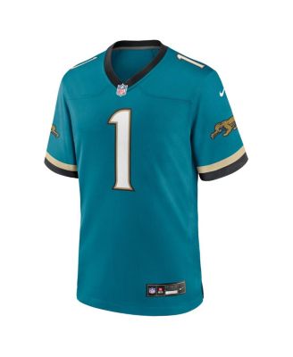 Men's Travis Etienne Jr Teal Jacksonville Jaguars Prowler Throwback Player Game Jersey