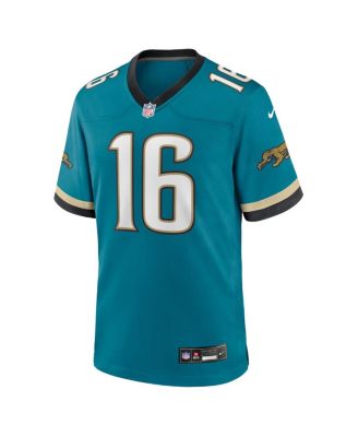 Men's Trevor Lawrence Teal Jacksonville Jaguars Prowler Throwback Player Game Jersey
