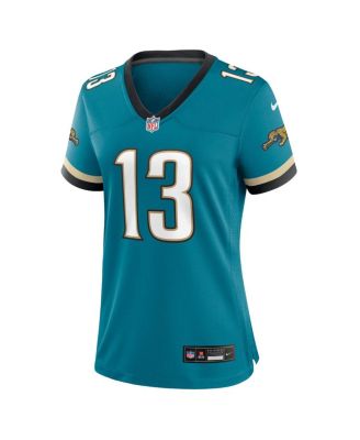 Women's Christian Kirk Teal Jacksonville Jaguars Prowler Throwback Game Jersey