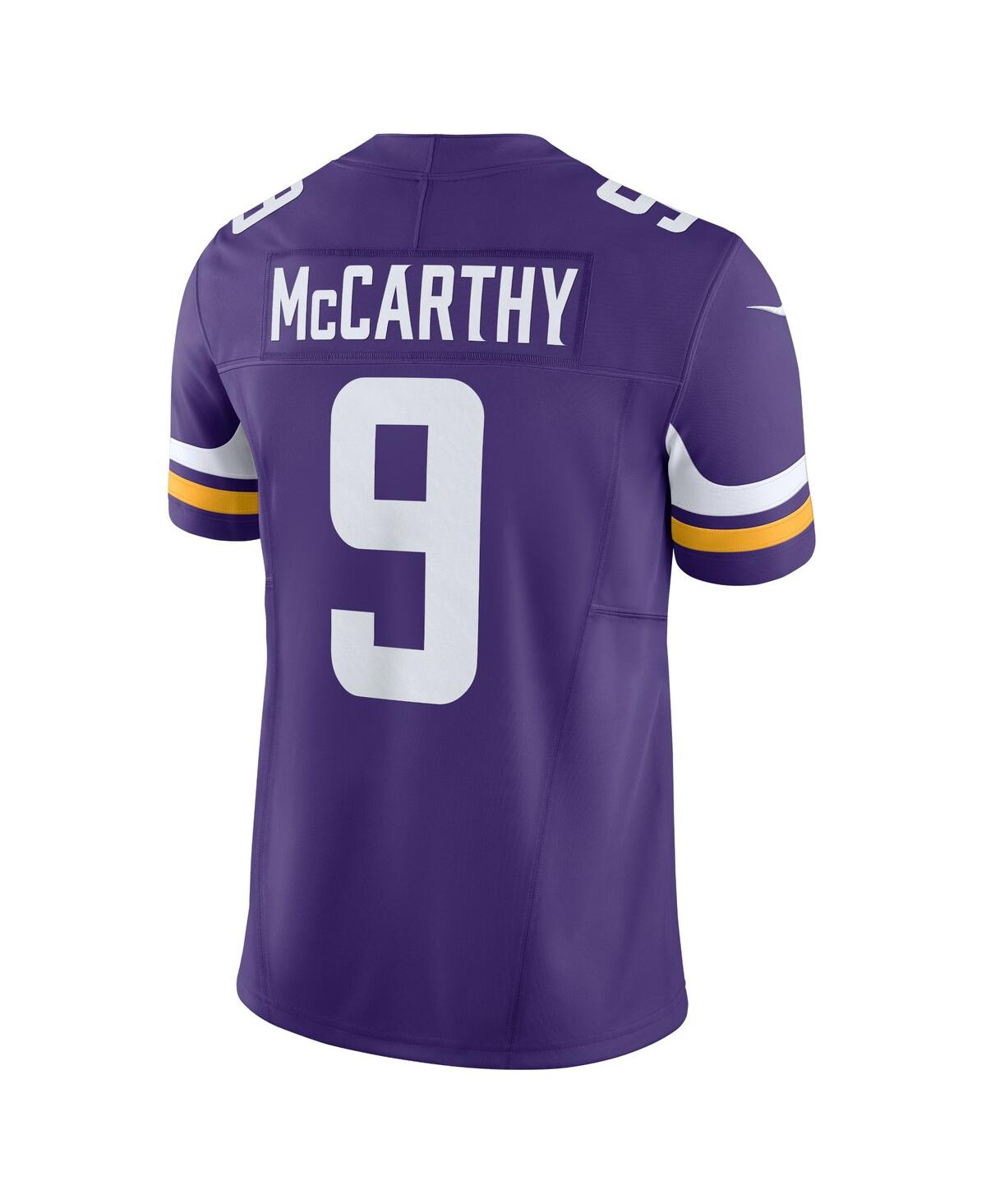 Nike Men's J.j. McCarthyMinnesota Vikings Vapor F.u.s.e. Limited Jersey - Purple
