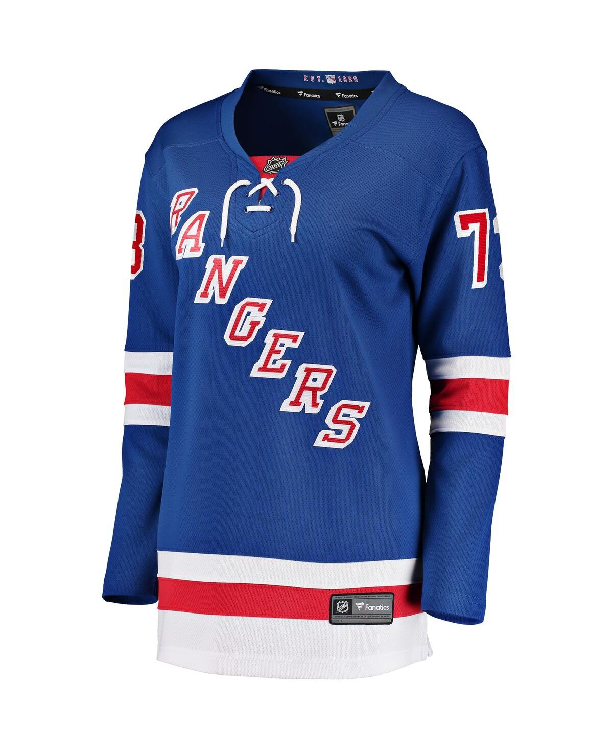Fanatics Women's Matt RempeNew York Rangers Home Breakaway Jersey - Blue