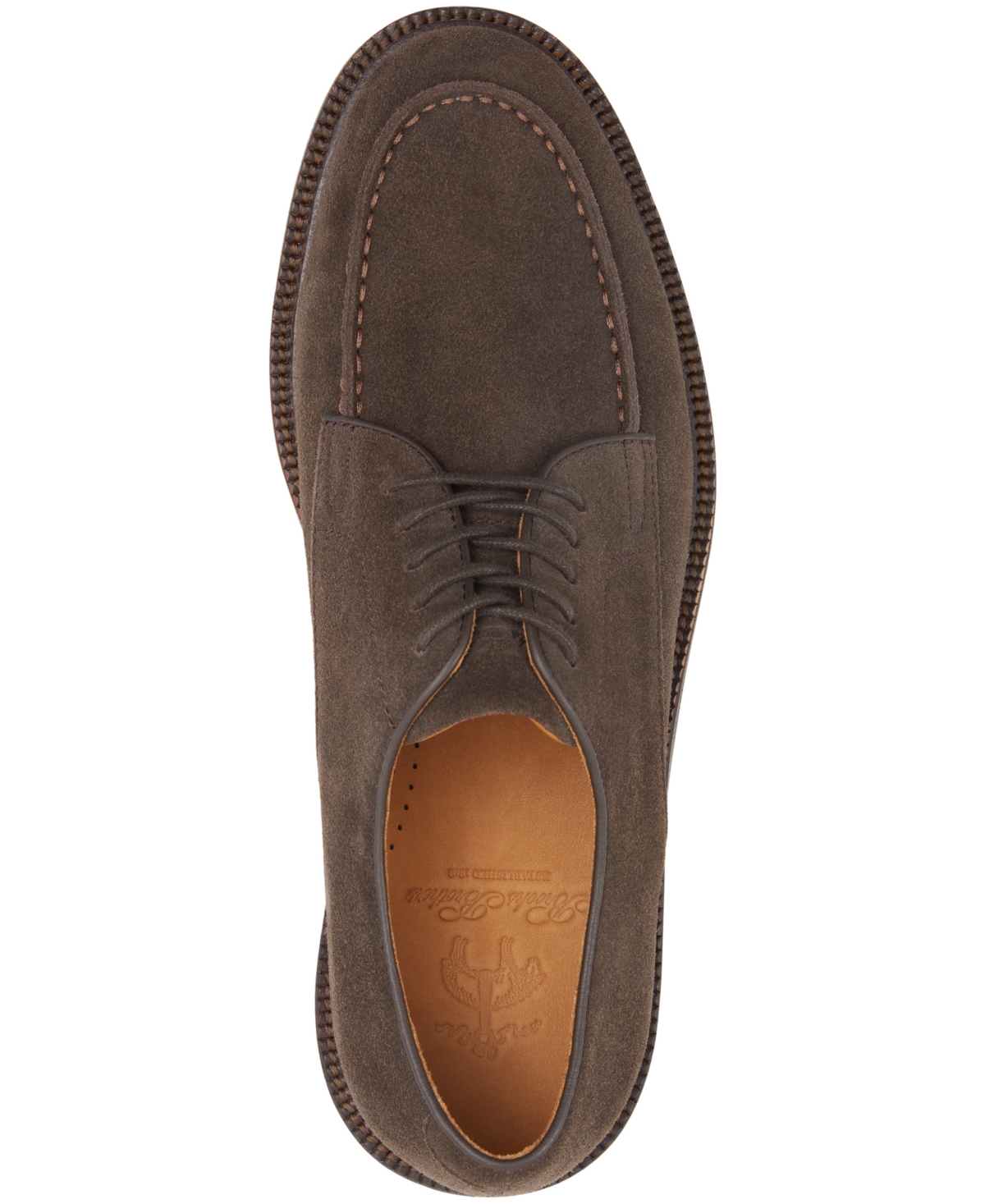 Brooks Brothers Men's Princeton Lace Up Oxfords In Dark Brown
