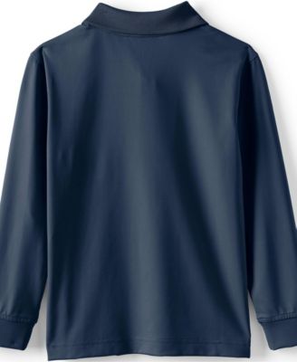 Girls Long Sleeve Rapid Dry Polo Shirt