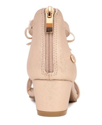 Little And Big Girls Elizabeth Open Toe Dress Heel