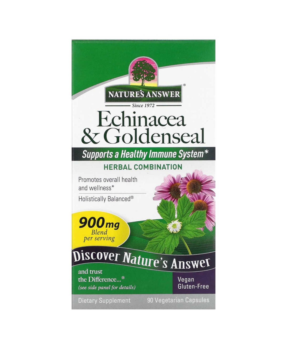 Echinacea & Goldenseal - 90 Vegetarian Capsules