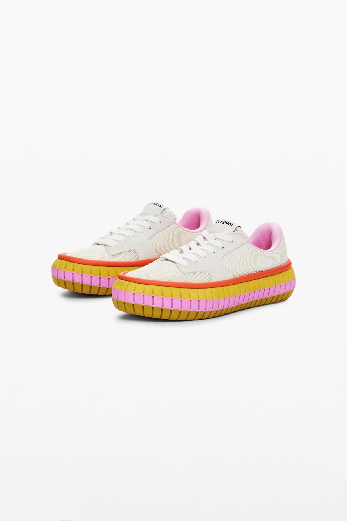 Desigual Women'scolor sole sneaker