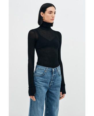 Women's Eloise Sheer Turtleneck