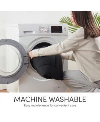 Premium Quilted All Season Goose Down Alternative Comforter with Corner Tabs - Cal King 102"X96"