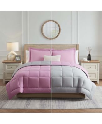 Premium Quilted All Season Goose Down Alternative Comforter with Corner Tabs - Twin XL 68"X92"