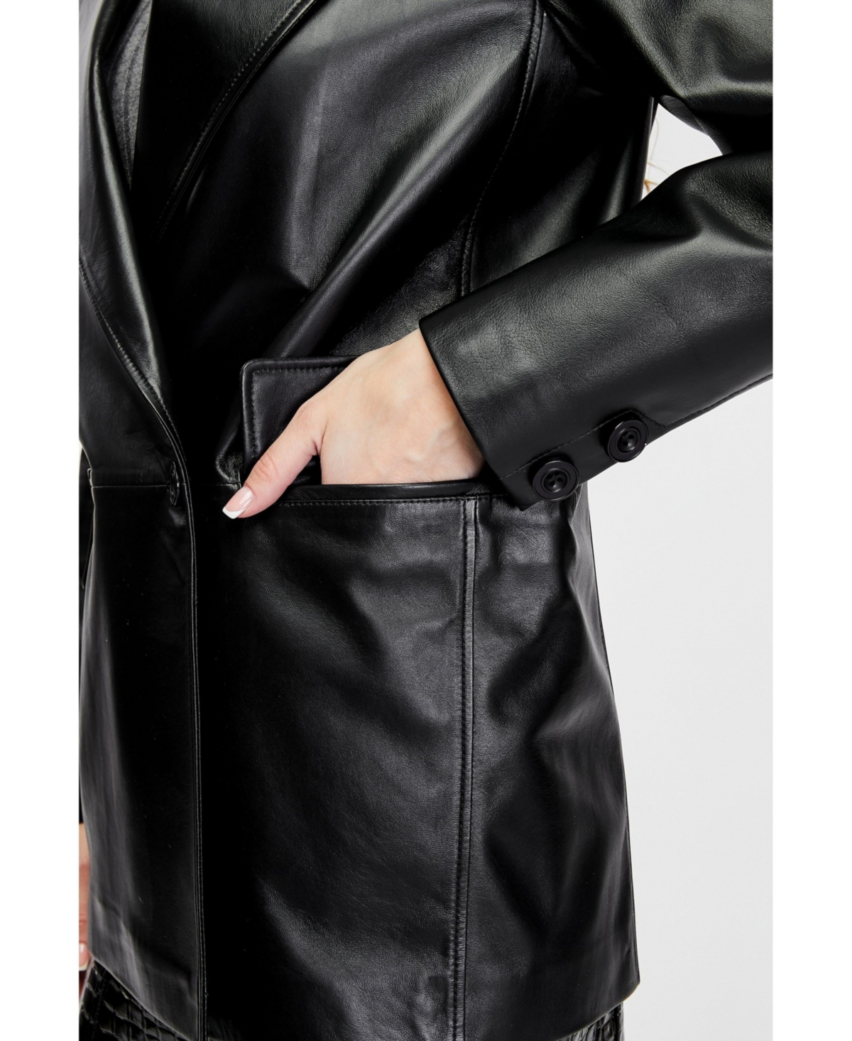Furniq Uk Women's Fashion Jacket,- Black