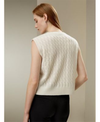 Women's Baby Cashmere Sweater Vest