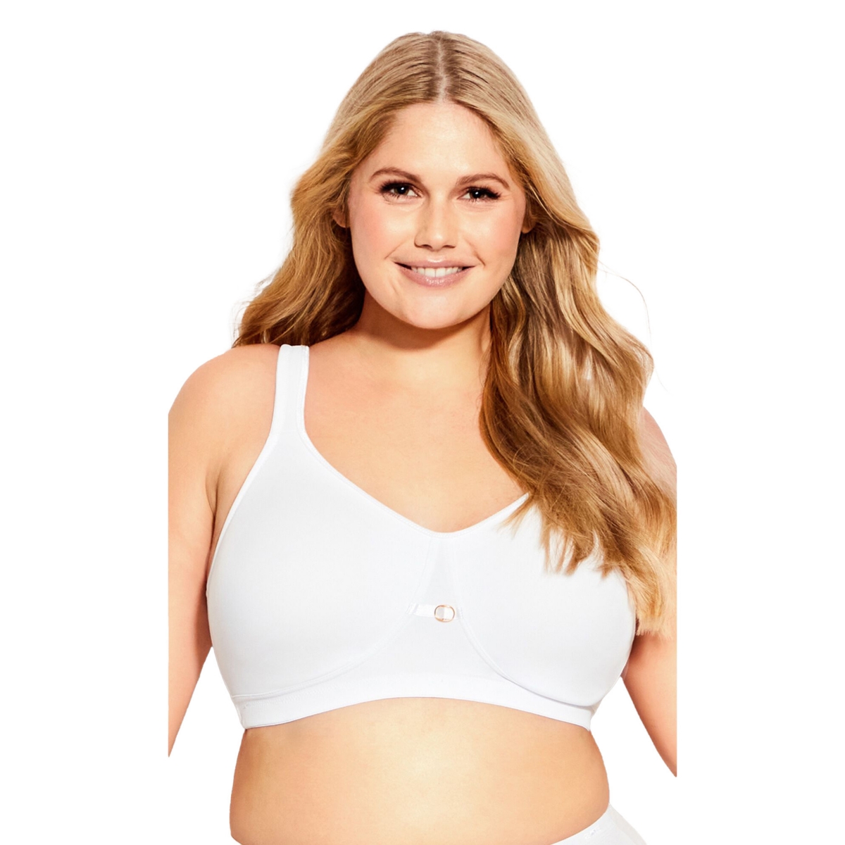 Avenue Plus Size Soft Caress Bra