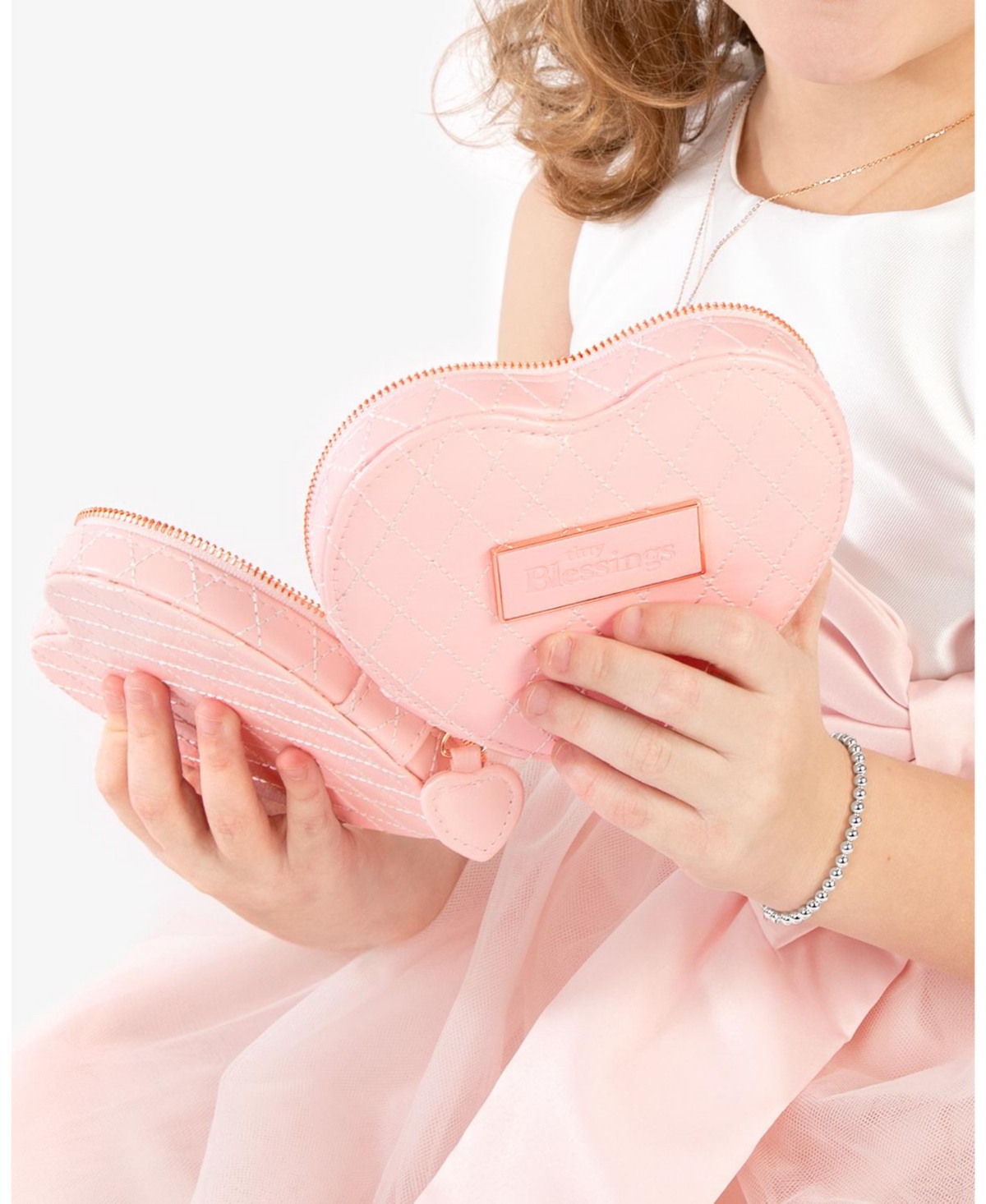 Tiny Blessings Children's Pink Heart Jewelry Box