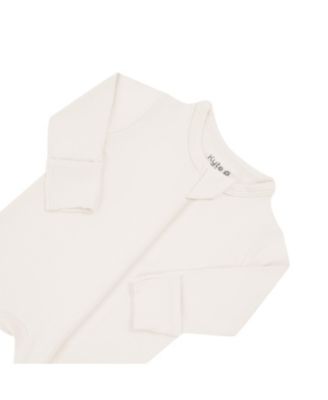 Baby Boys Zippered Footie in Cloud, 0-3 Months