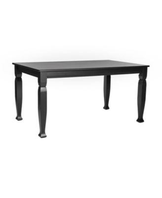 Finnley Wooden Dining Table With Sculpted Legs