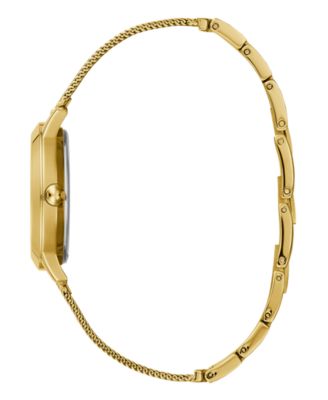 Women's Analog Gold Tone Steel Watch, 30mm