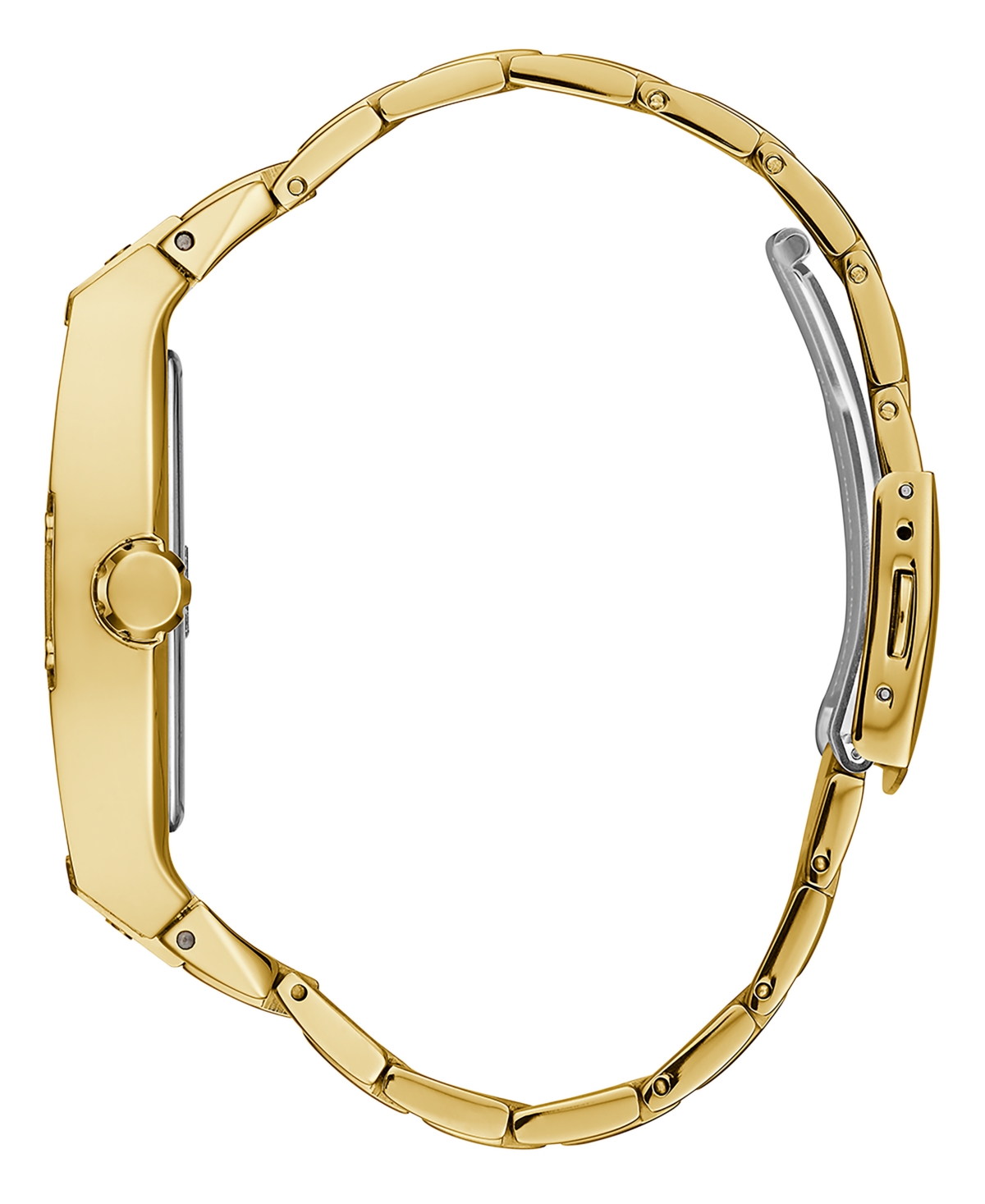Guess Men's Multi-function Gold Tone Steel Watch, 43mm In Gold Tone