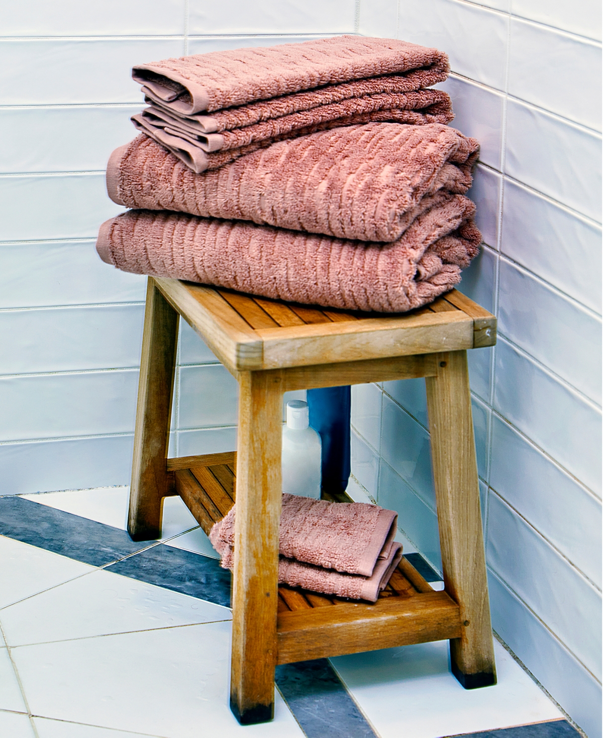 Skl Home Cloudsoft 100% Long Staple Cotton 6-piece Bath Towel Set In Clay