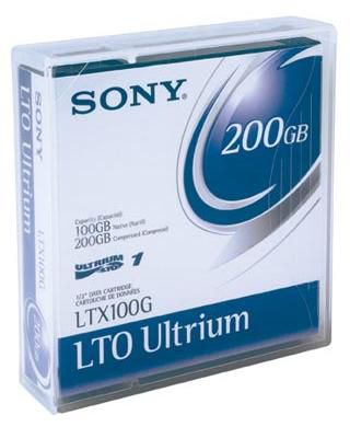 LTX100G LTO-1 Ultrium 100-200GB Data Cartridge