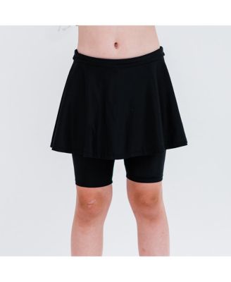 Big Girls Midi Swim Skort