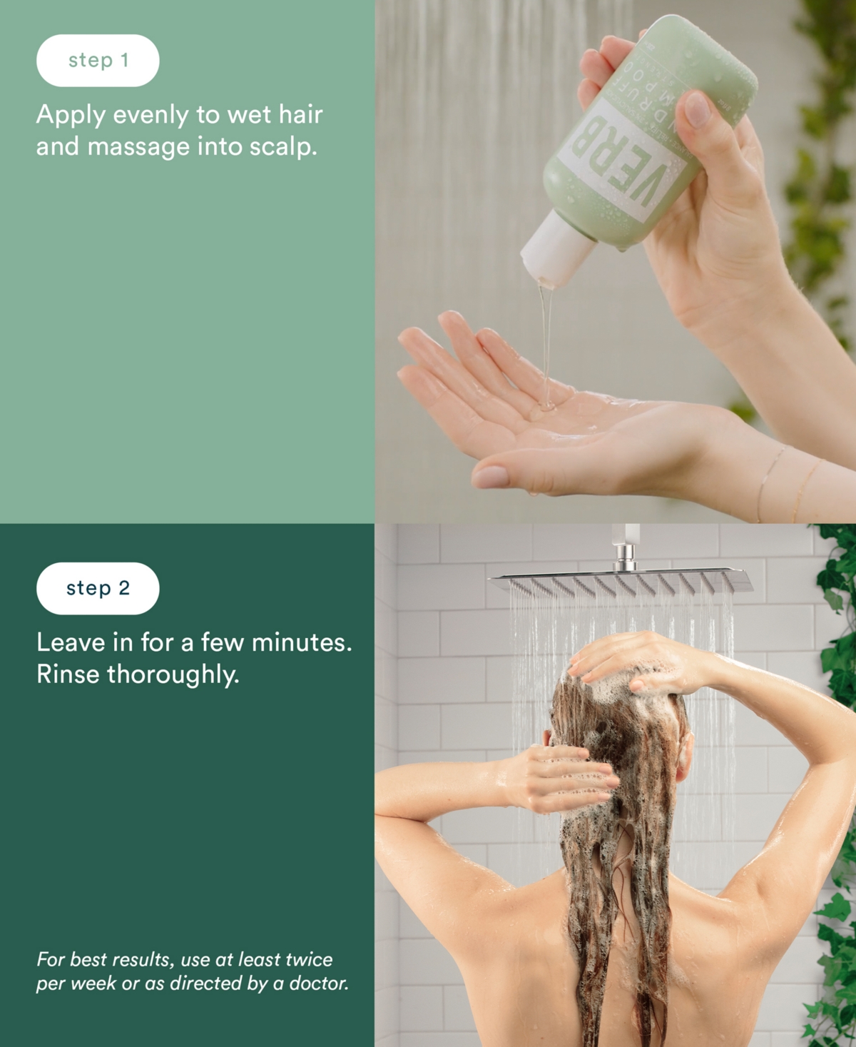 Verb Dandruff Shampoo, 8 Oz. In No Color