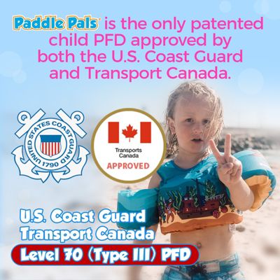 Paddle Pals Life Jacket - USCG Approved Kids Swim Vest