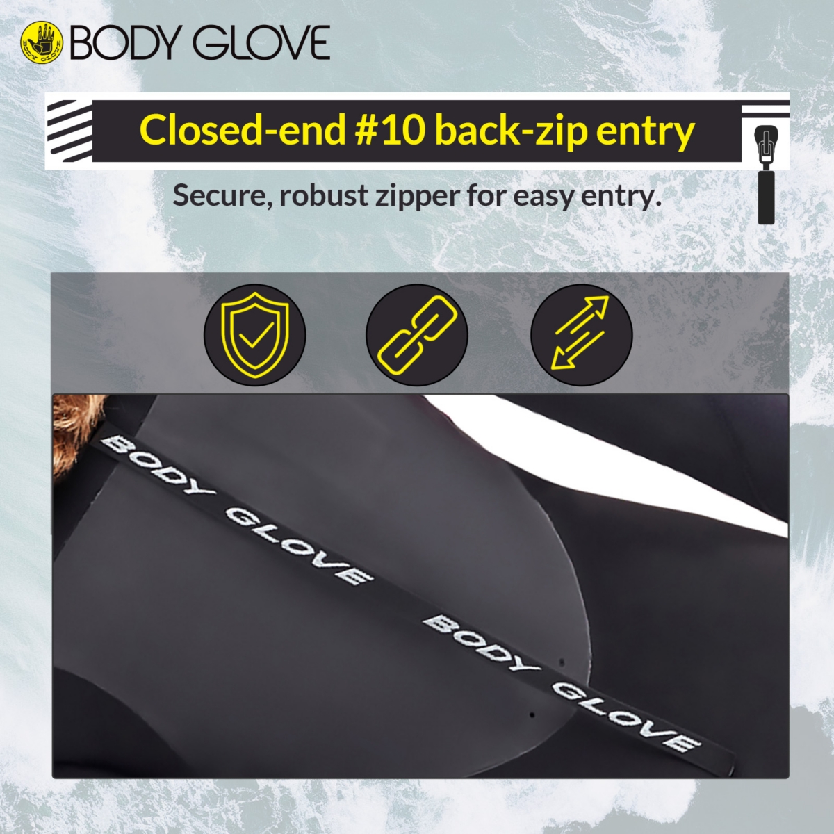 Body Glove Eos 4/3mm 7/8 Women's Fullsuit, Long Sleeve Full Body Wetsuit