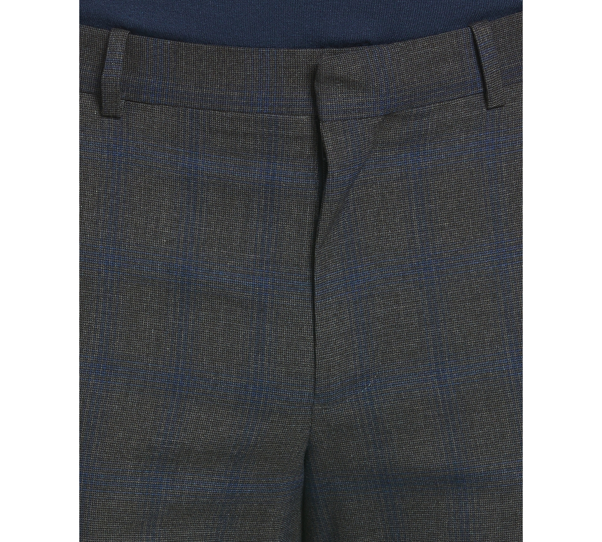 Perry Ellis Men's Shadow Plaid Stretch Suit Pants