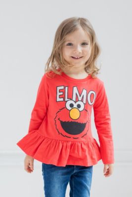 Elmo Girls 2 Pack T-Shirts Infant