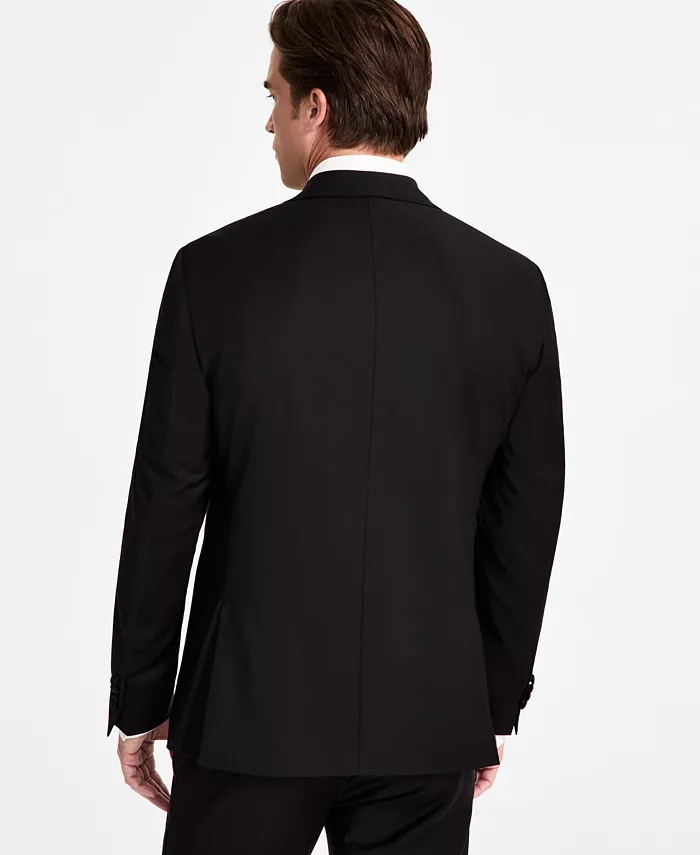 Men's Slim-Fit Wool-Blend Tuxedo Jacket - thumbnail 4