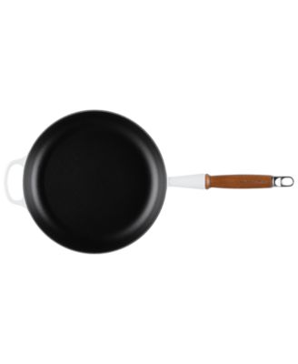 Enameled Cast Iron Alpine Wood Handle 2.25-Qt. Fry Pan