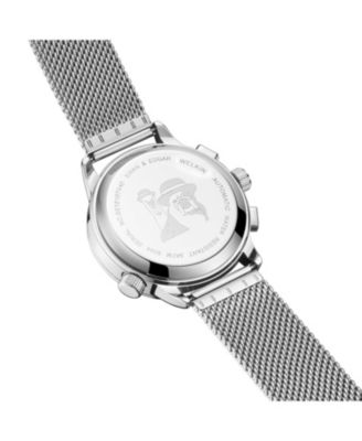 SE1944 Swan & Edgar Hand Assembled Welkin Automatic Silver Black