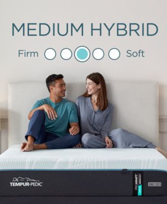 ProAdapt 2.0 12" Medium Hybrid Memory Foam Mattress Set - King