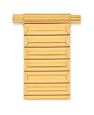 Men's Twist-O-Flex 16-22MM Adjustable End Bands Gold- Regular, Straight End