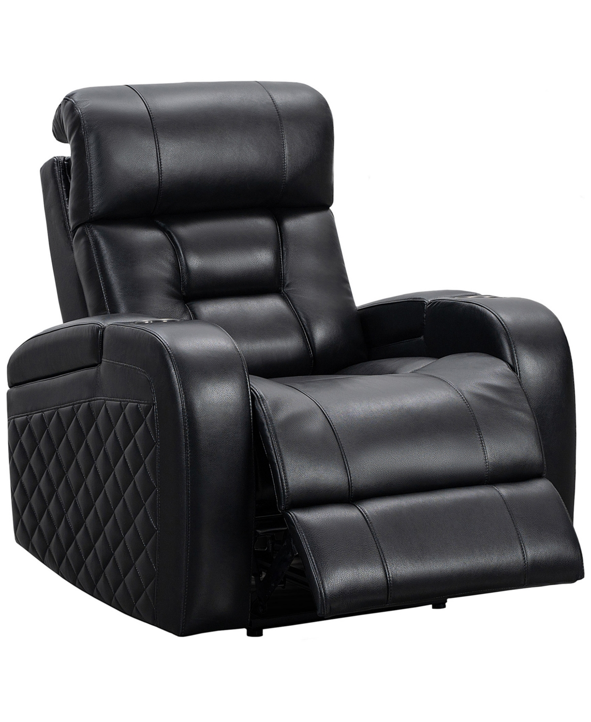 ABBYSON LIVING 42" LEATHER THEATER POWER RECLINER 