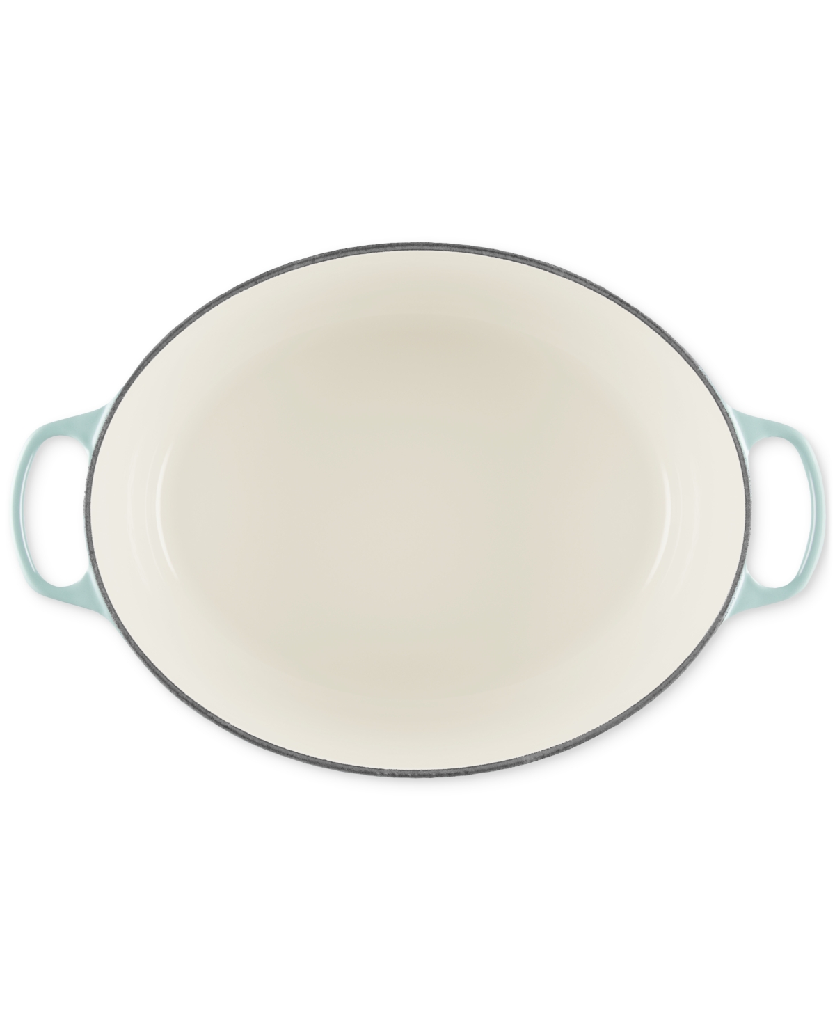 Le Creuset 15.5 Quart Enameled Cast Iron Oval Dutch Oven In White