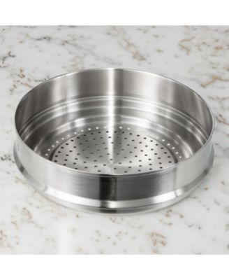 Graphite Recycled 18/10 Stainless Steel Steamer Insert 10"