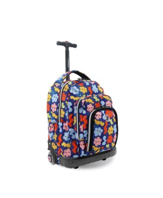 Boys Lollipop 16" Rolling Backpack with Insulated Lunch Bag