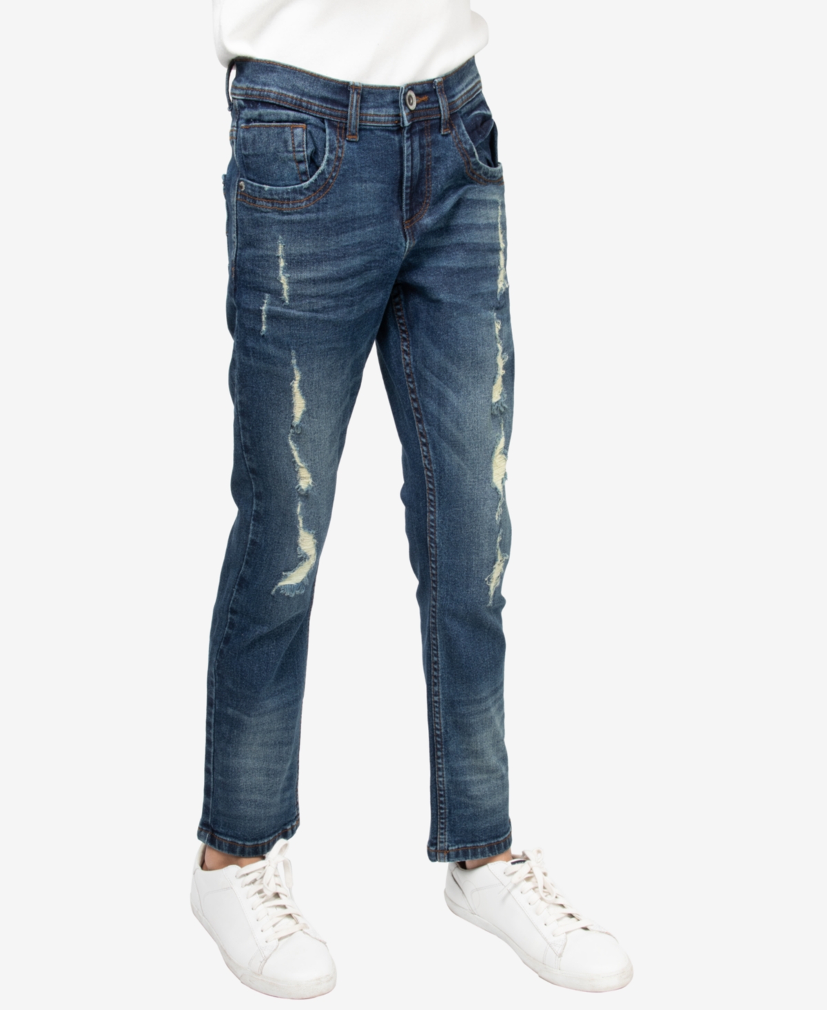 Raw X Big Boys RawX Rip and Repair Jeans