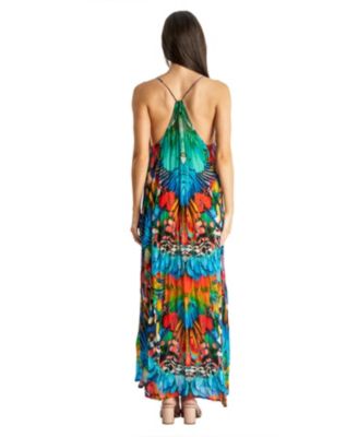 Women's Scoop neck t- back maxi dress