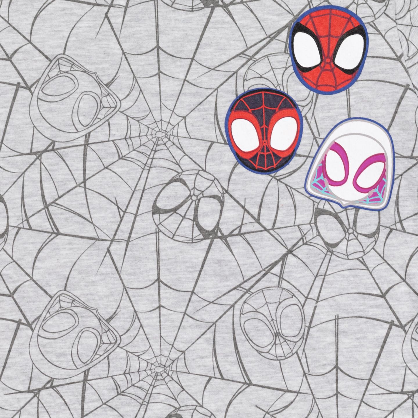 Футболки Spidey and His Amazing Friends Marvel Avengers 3 Pack T-Shirts для мальчиков-малышей, цвет: Синий / Серый — фото 8