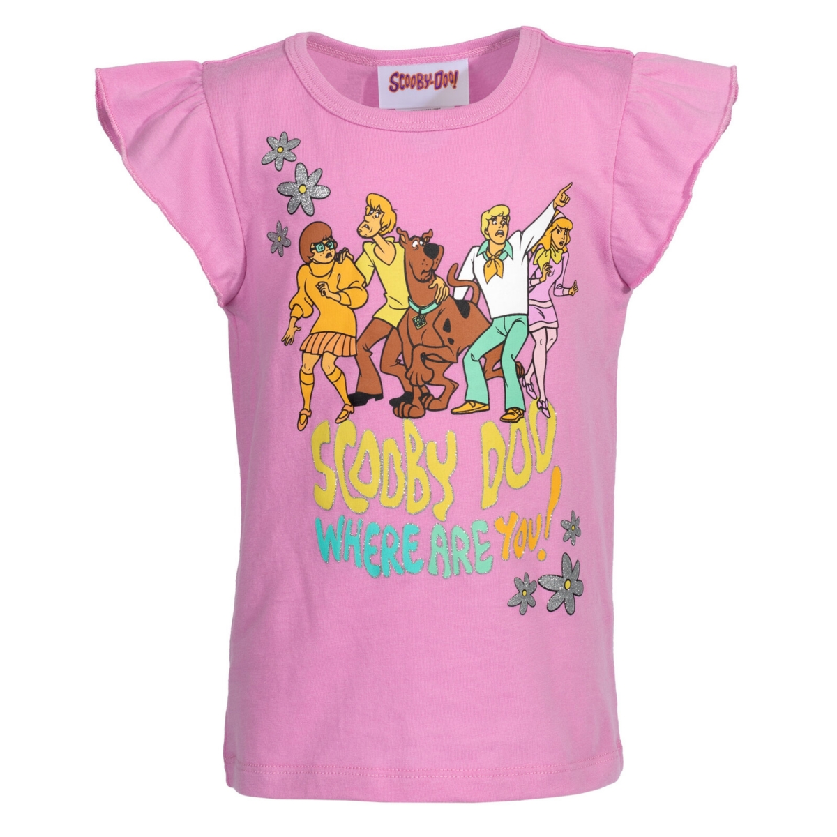 Scooby-Doo Girls Scooby Doo [SizeRangeDescription1] 3 Pack Graphic T-Shirts [SizeDescription1]