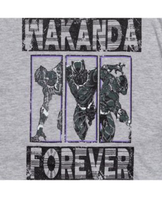 Boys Marvel Spider-Man Black Panther Iron Man Hulk Captain America 2 Pack Graphic T-Shirts to