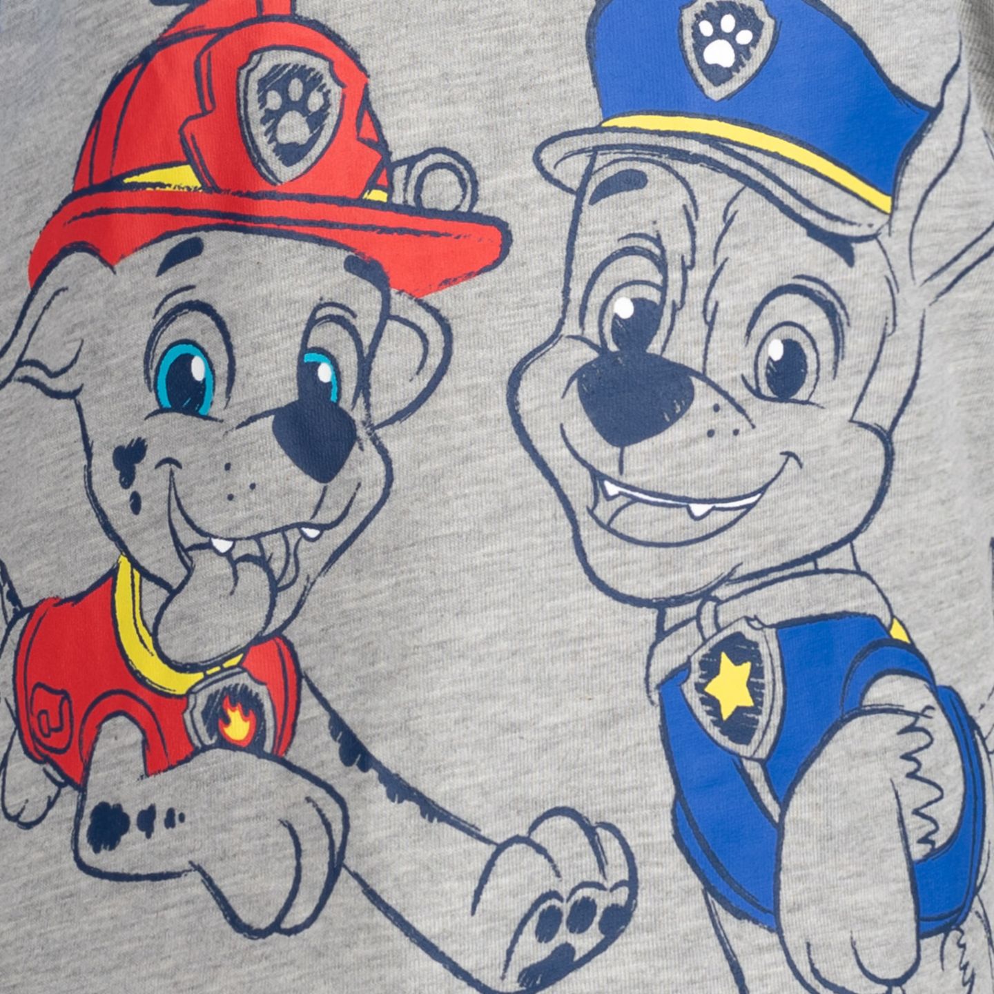 Футболки Paw Patrol Marshall 2 Pack Long Sleeve Graphic T-Shirt для мальчиков-малышей, цвет: Синий / Серый — фото 4