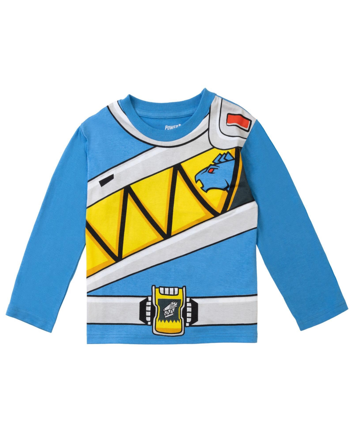 Power Rangers Toddler Boys Blue RangerRanger Zach 3 Pack Cosplay T-Shirts to - Red/blue/charcoal
