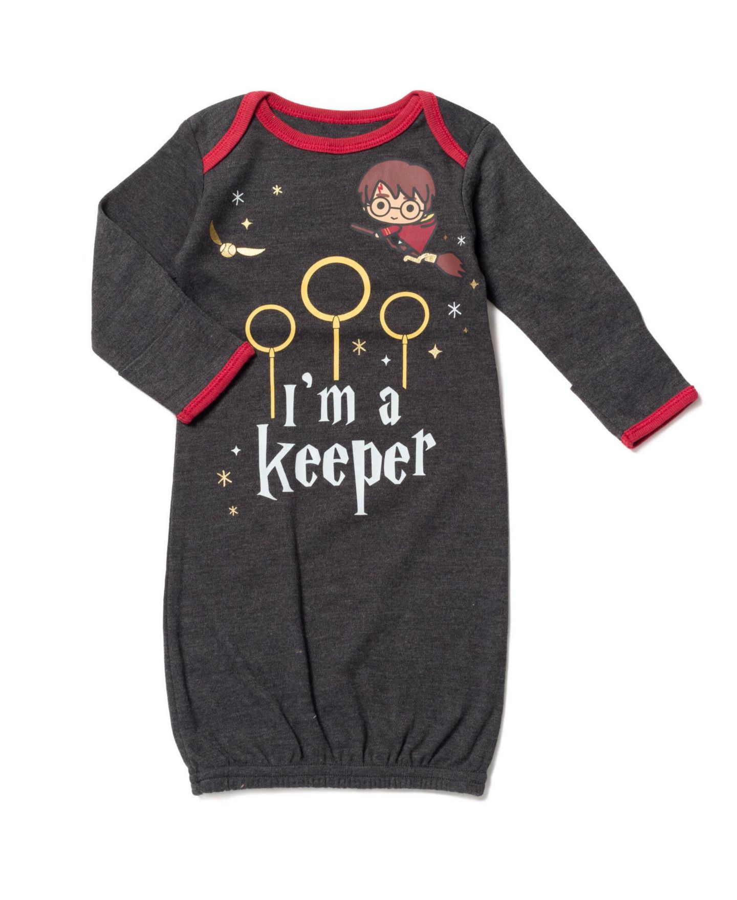 Платья Harry Potter 3 Pack Long Sleeve Swaddle Sleeper Gowns для мальчиков-малышей — фото 1