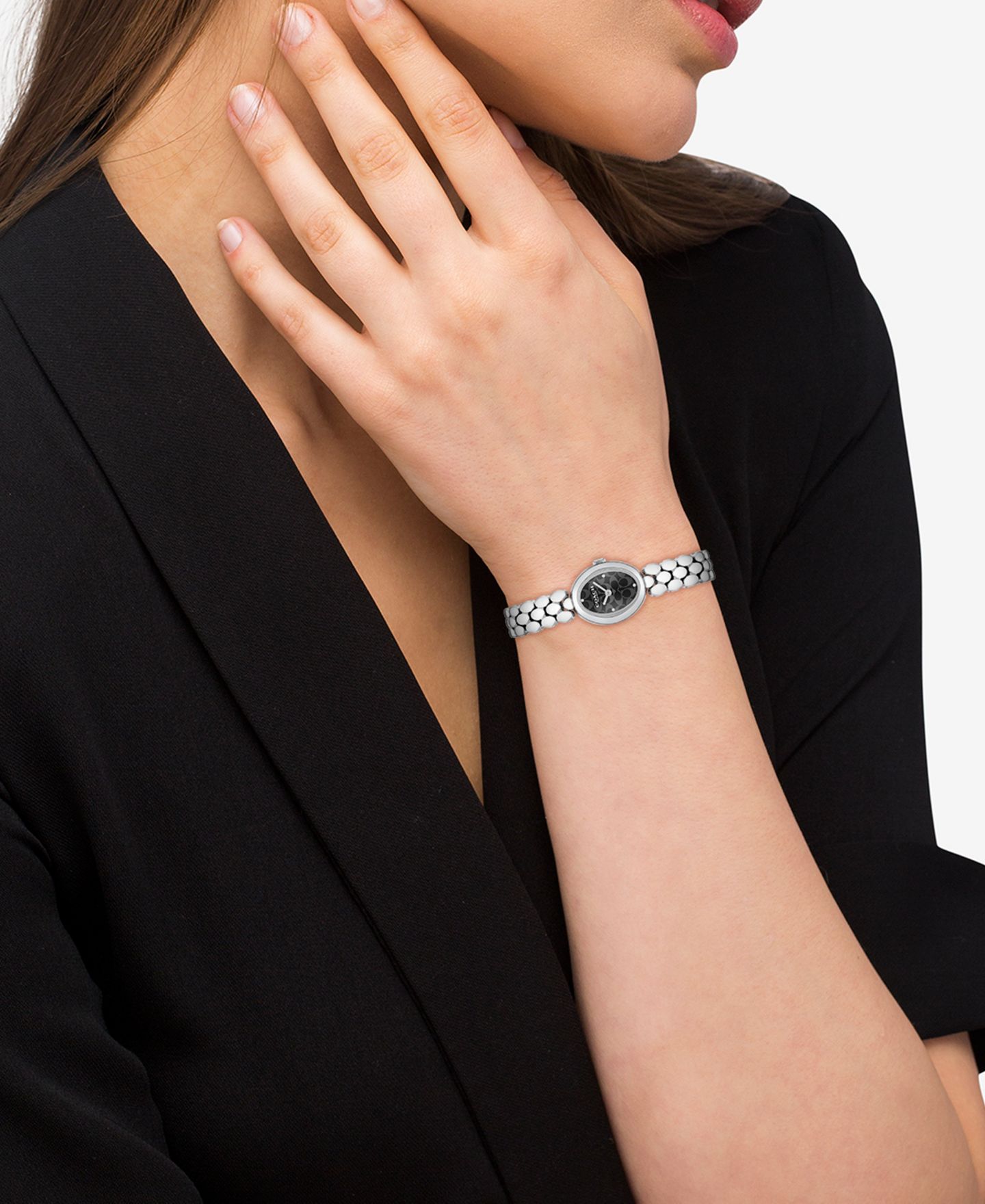 Женские часы COACH Silver Sammy Stainless Steel Watch 22.5mm — фото 4