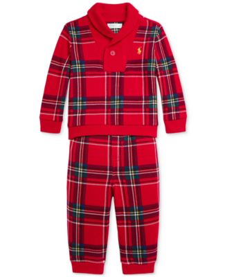 NWT baby Ralph hotsell Lauren Plaid sweater - 6 months