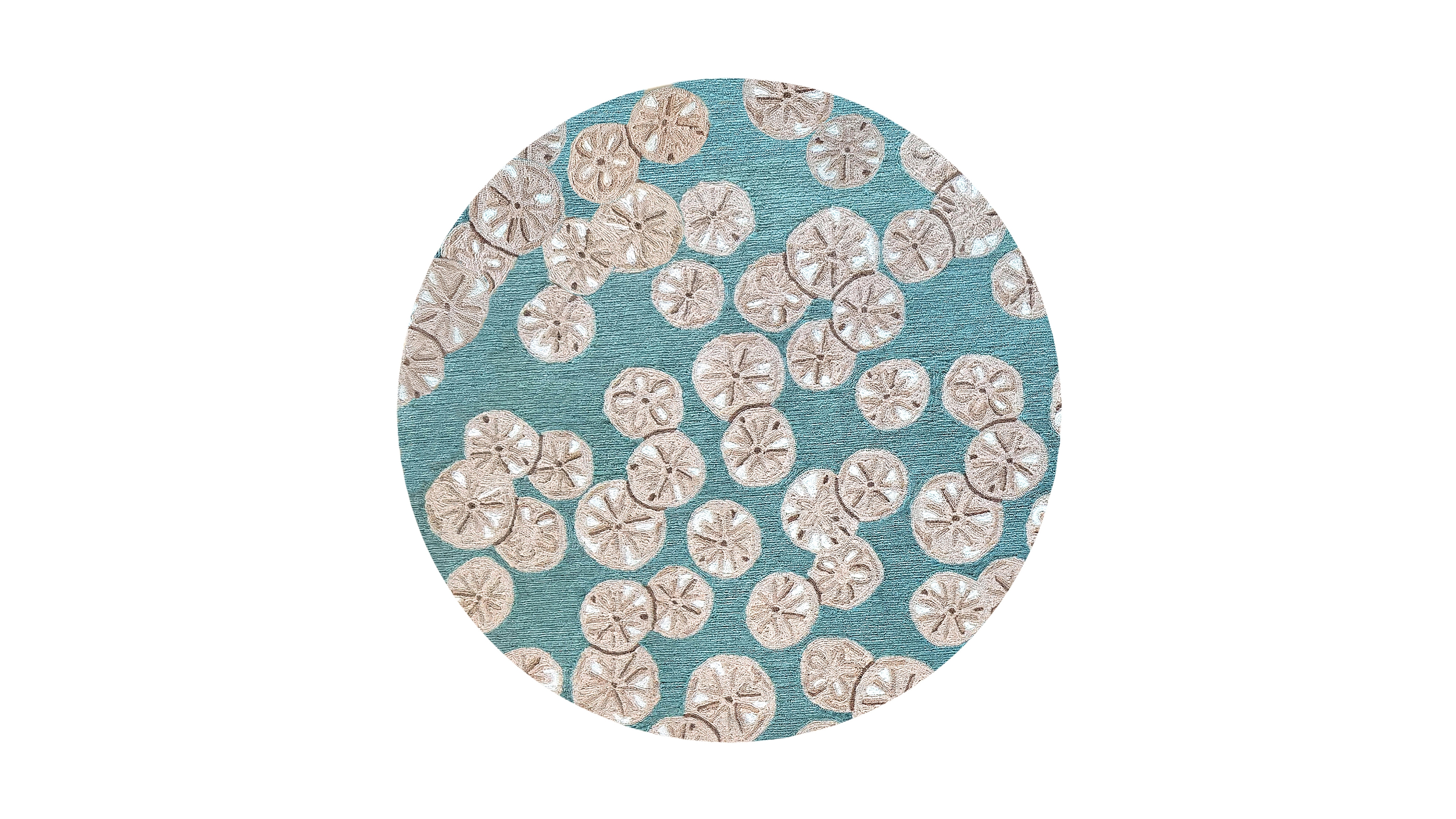 Liora Manne' Capri Sea Biscuit 4'x4' Round Area Rug
