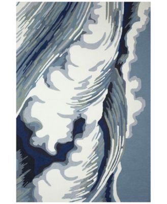 Liora Manne' - Capri Wave 8'x8'4" Round Area Rug